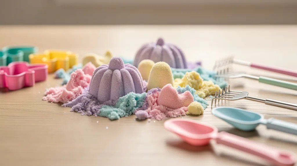 kinetic sand sensory activities